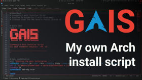 GAIS - Gianmarco's Arch Installer Script by Gianmarco Gargiulo